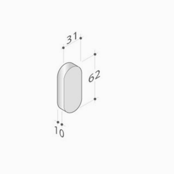 pba 28TU Coppia di Bocchette in Acciaio Inox AISI 316L