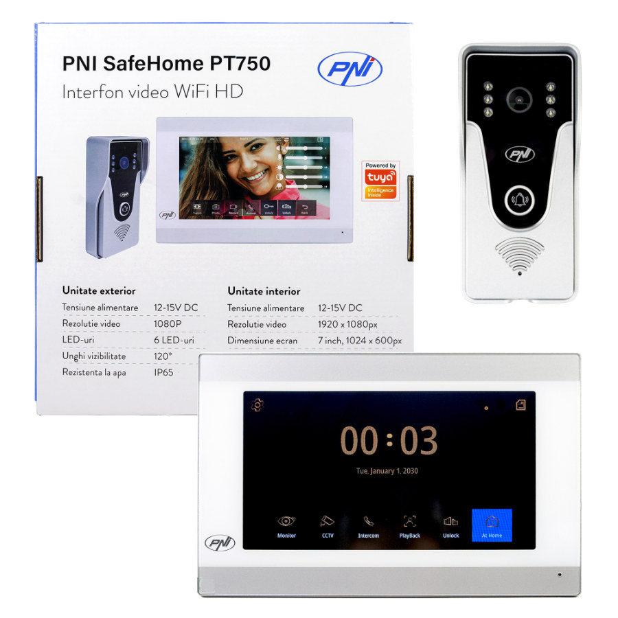 Умный видеодомофон - PNI SafeHome PT750 WiFi