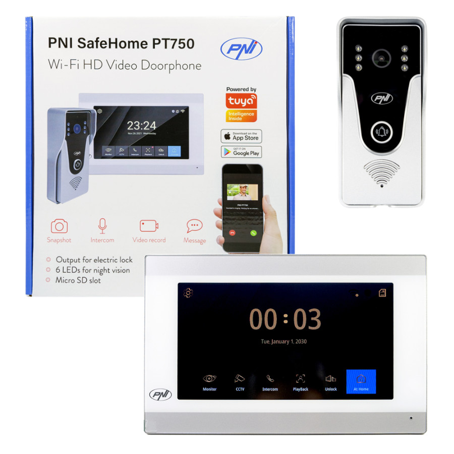 Умный видеодомофон - PNI SafeHome PT750