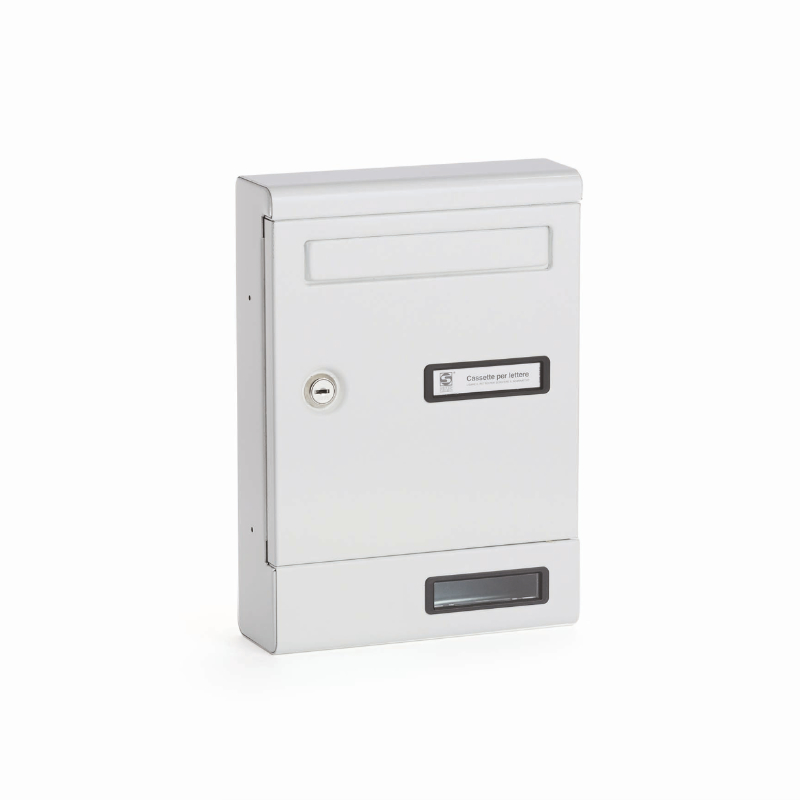 Codice cassetta Silmec 10-351.01 – alluminio verniciato bianco RAL 9001