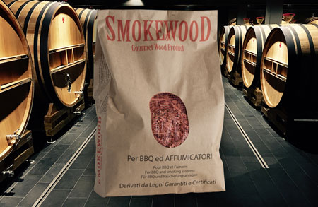 Barrique Oak Wood for Barbecues and Smokers 2,5 Lt Smoke&Wood