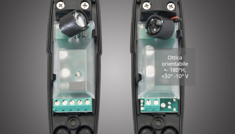 Fotocellule da Parete con Ottica Orientabile Civile e Industriale - Stagnoli Argo