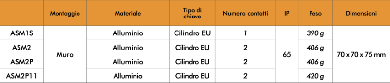 Selettore a Chiave da Parete per Cancello Automatico