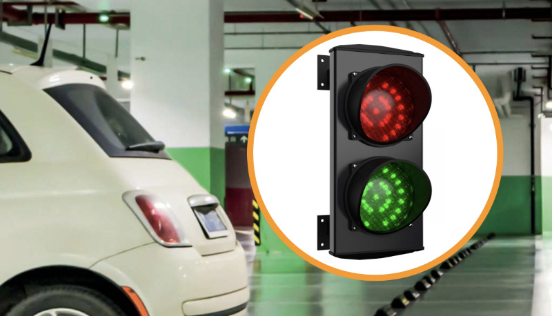 Industrial Traffic Light for Parking from 1 to 3 Lights