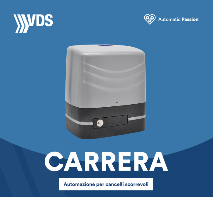 KIT CARRERA VDS Getriebemotor für Schiebetore