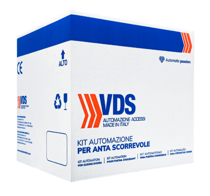 KIT SIMPLY VDS Motor para Cancelas Correderas Hasta 600Kg