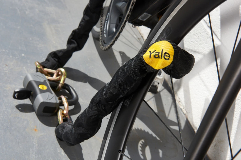 Chaîne Antivol Vélo,Cadenas de Chaîne pour Bicyclette, Chaîne