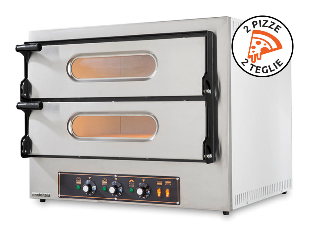 Forno Pizze Elettrico Doppio - Kube 2 - Migliori Prezzi