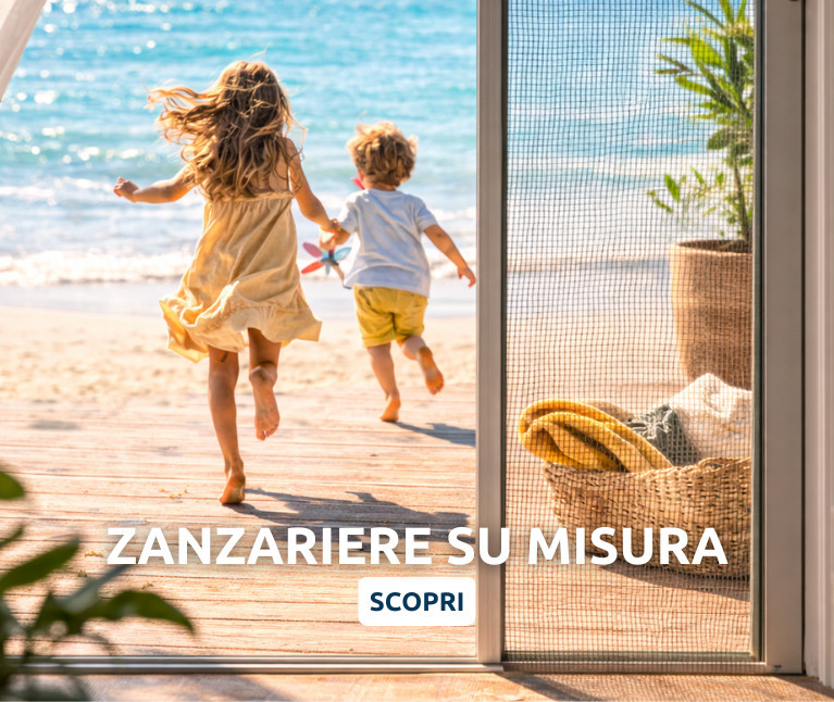 Zanzariere su misura estate