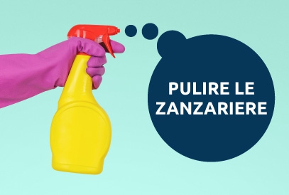 Pulire le zanzariere