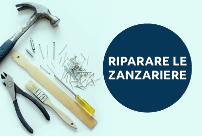 Riparare le zanzariere