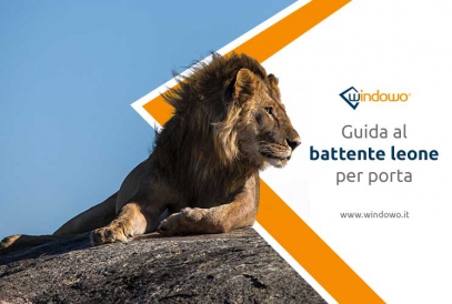 IN COSTRUZIONE - Battente leone per porta esterna