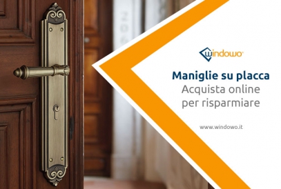 Maniglie su placca: guida all'acquisto