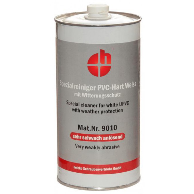 Pulitore per PVC a Debole Azione Solvente 1L Heicko Segatori