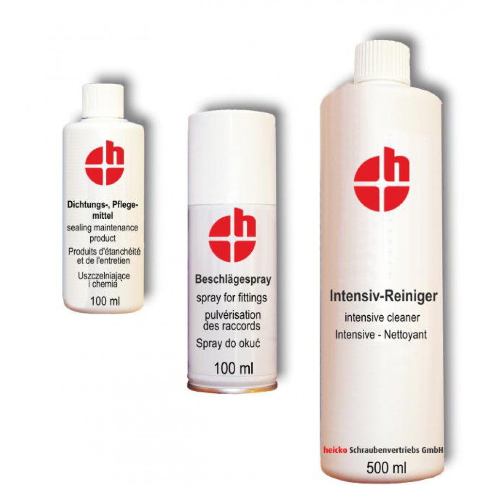 Kit Cura e Manutenzione PVC Rigido Bianco Heicko Segatori