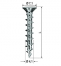 Viti Ferramenta Power Speed A2 Pvc Varie Dimensioni 1000 pz Heicko