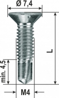 Viti Autoforanti Metric Pvc Varie Dimensioni 2000 pz Heicko