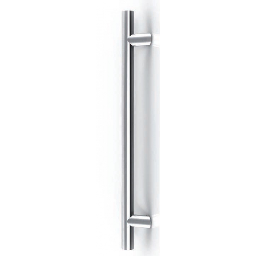 Maniglione Frankfurt Tropex Inox; Supporti Inclinati; Interasse 300mm - Ø 25mm 