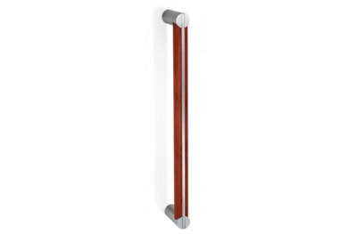 200.YOD.301 pba Maniglione in Legno e Acciaio Inox AISI 316L