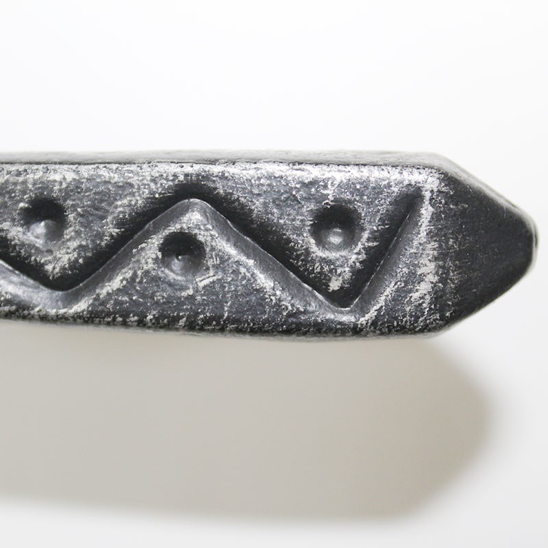 2125 Maniglia Artigianale Martellina DK in Ferro Battuto per Finestra Lorenz