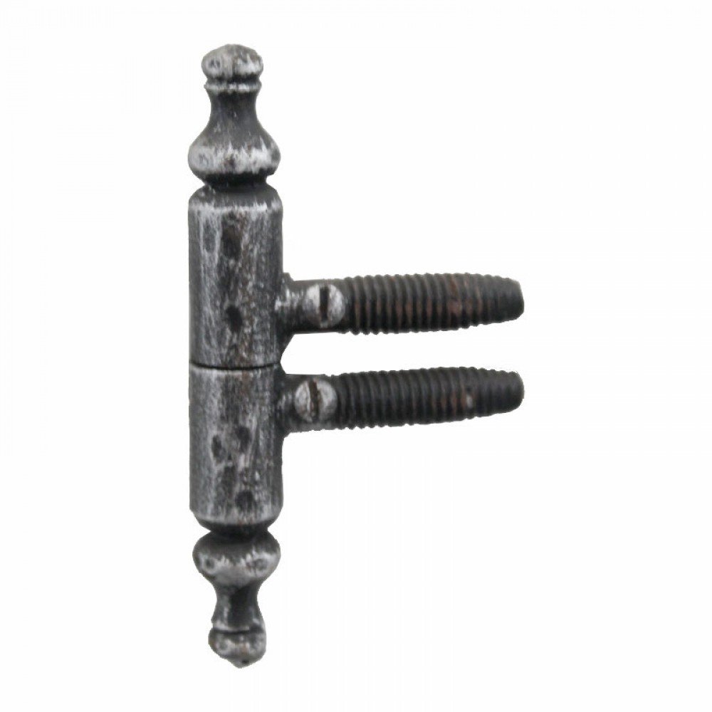 2170 Cerniera a Vite Artigianale in Ferro Battuto per Infissi Lorenz Ferart