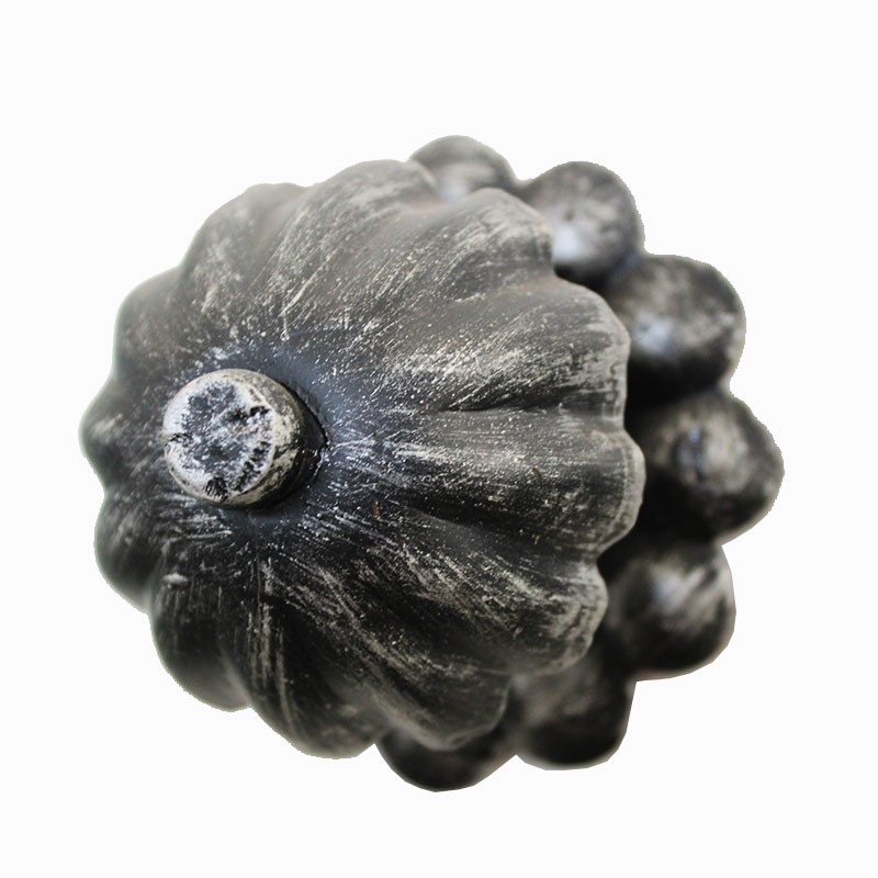 2263 Pomolo con Decorazione Floreale in Ferro Battuto per Porte Lorenz Ferart