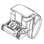 Cricchetto Twin R Serie C.E. Art.01704 Giesse; Camera Europea, Chiusura Vasistas