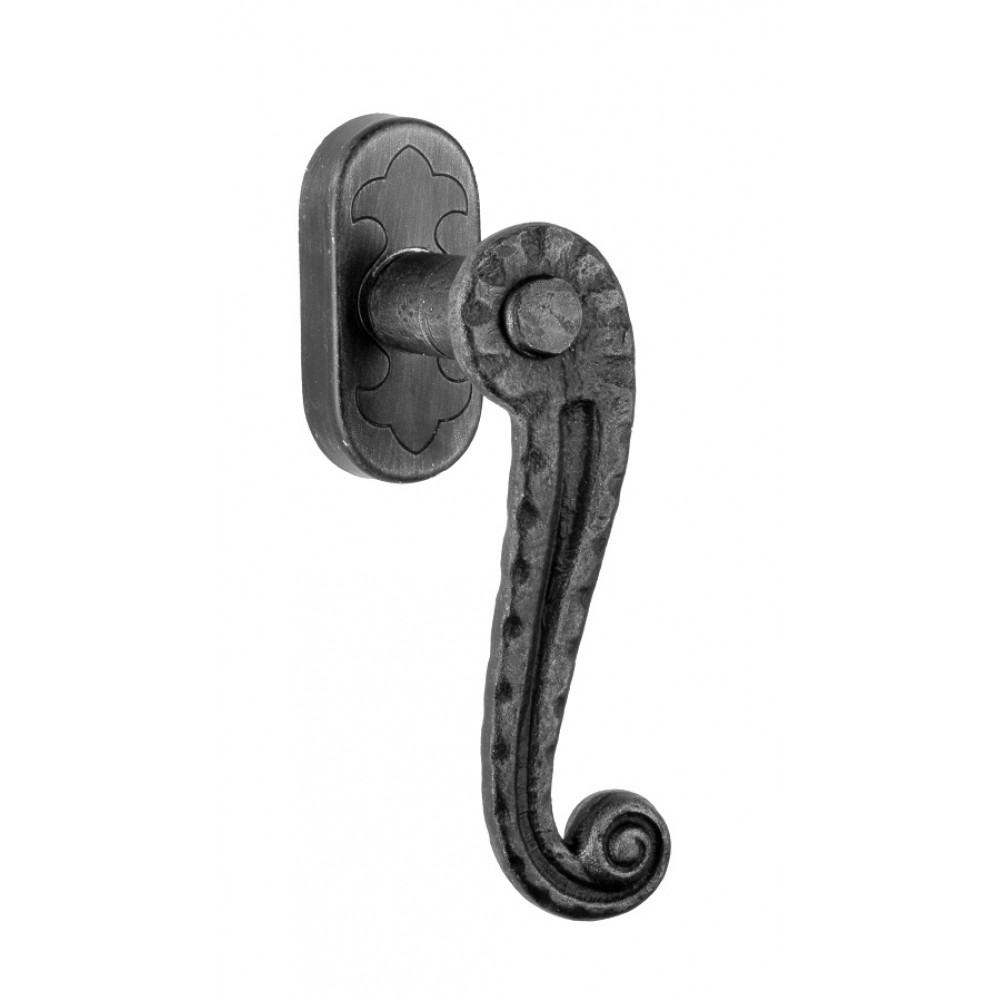 87 Galbusera Maniglia Martellina DK per Finestra in Ferro Battuto d'Arte
