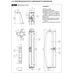 Attuatore a Catena C30 Radio 230V 50Hz Topp con Telecomando TR4 Incluso