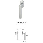 Aura Reguitti Maniglia per Finestra DK Anta Ribalta con Rosetta Zama