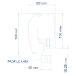 Automazione per Porte Scorrevoli Automatiche SPEED PLUS VDS