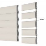 Avvolgibile Alluminio Double Space permette Personalizzazione della Luce che entra