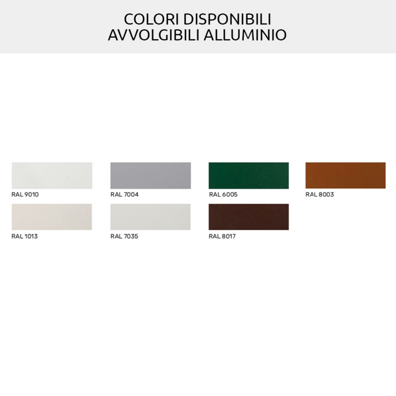 Avvolgibile Alluminio Double Space permette Personalizzazione della Luce che entra