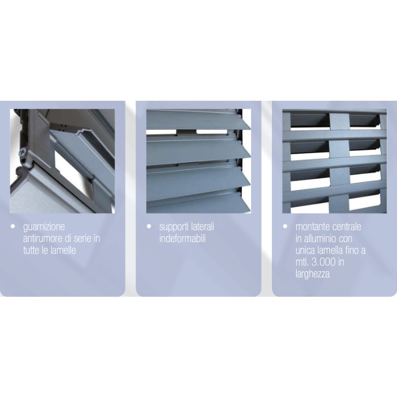 Avvolgibile Orientabile Pasini VISION Oscurante per Finestre