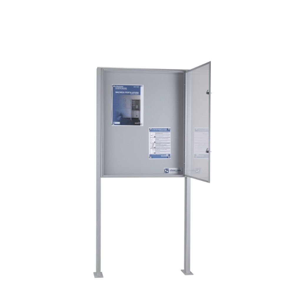 Bacheca Porta Avvisi Autoportante con Pali SB3 Silmec