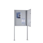 Bacheca Porta Avvisi Autoportante con Pali SB3 Silmec