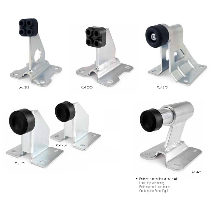 Battenti Fine Corsa Cancello a Fissare di Varie Misure