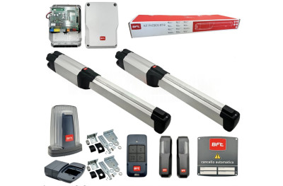 BFT PHOBOS BT B25 SMART KIT Automazione Cancelli Battenti 24V 400kg
