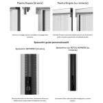 BIKITVER PRIMED Zanzariera Verticale a Molla Economica