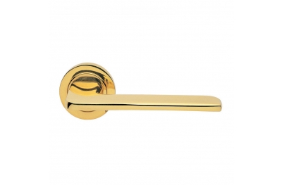 Blade Design Manital Ottone Lucido Maniglie su Rosetta
