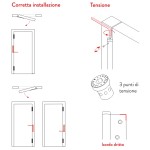 Braccetto a Molla Justor MB Facile da Installare e Regolare