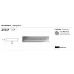 Bucalettere Reguitti Inox Z37 TP Placca in Acciaio