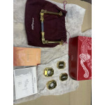 Busiri Antologhia Maniglia in Ottone Naturale per Porta Elegante