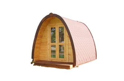 Camping Pod in Legno di Abete per Campeggio 240x480 cm