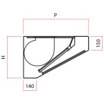 Cappa Snack in Acciaio Inox con Elettroventilatore