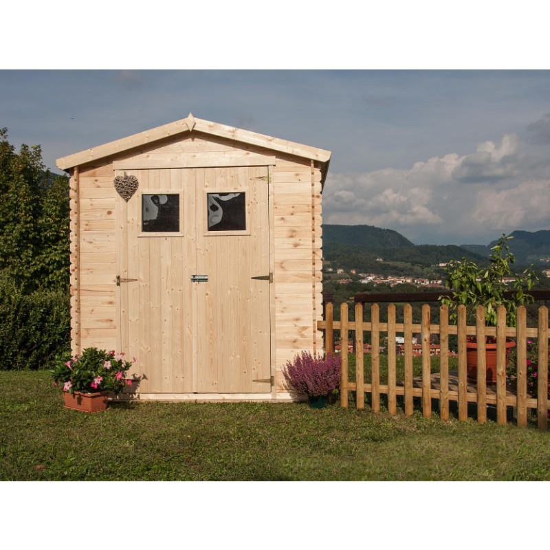 Casetta Porta Attrezzi in Legno 200x200 cm Giulia Losa
