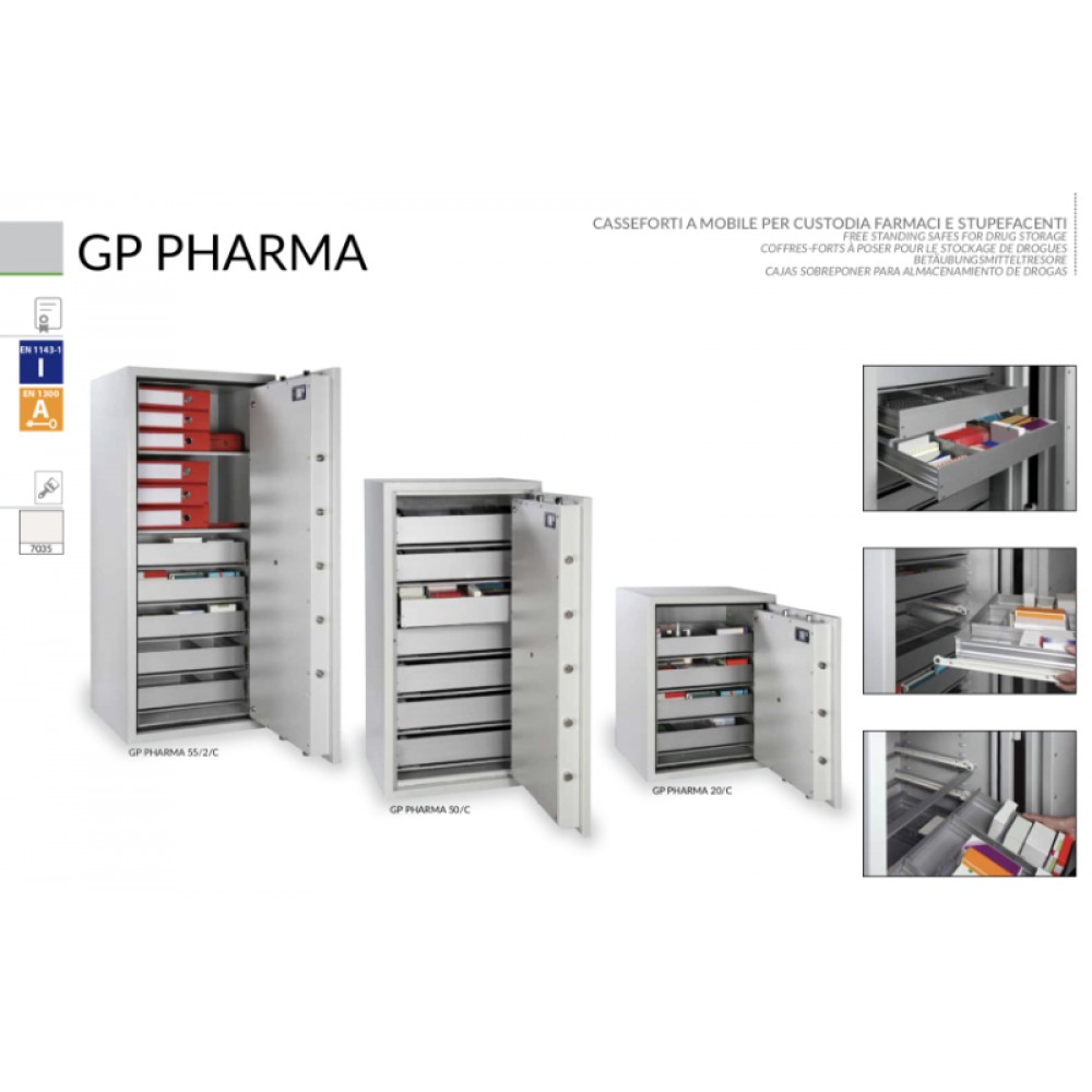 Cassaforte per Farmaci Gp Pharma Bordogna