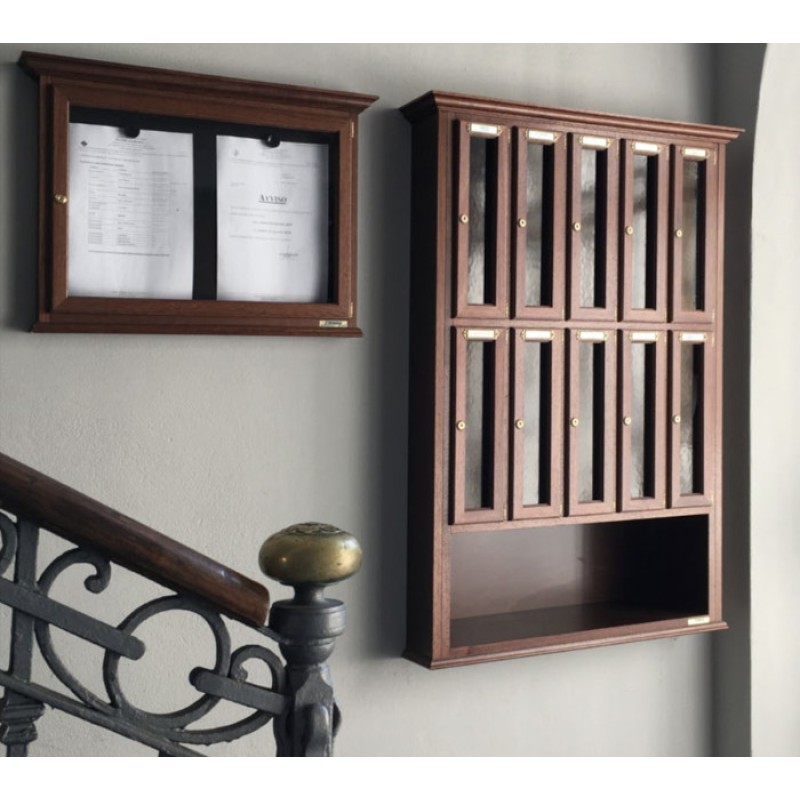 Cassetta Postale in Legno Linea Classic Verticale