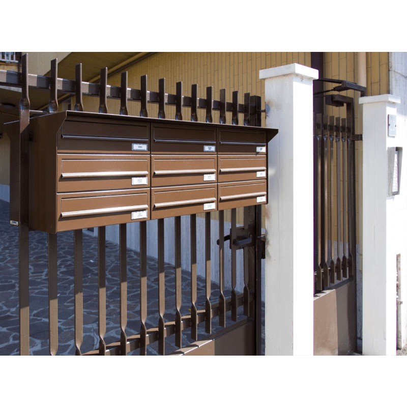 Cassette Postali Acciaio con Ritiro Posteriore Normativa EN13724