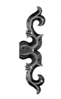 Cerniera Finta 160x50mm per Porte e Finestre Galbusera in Ferro Battuto